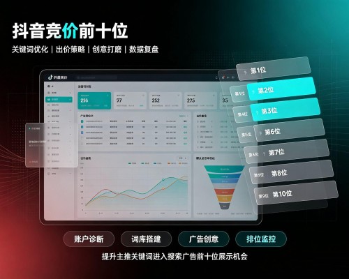 沙抖音搜索竞价